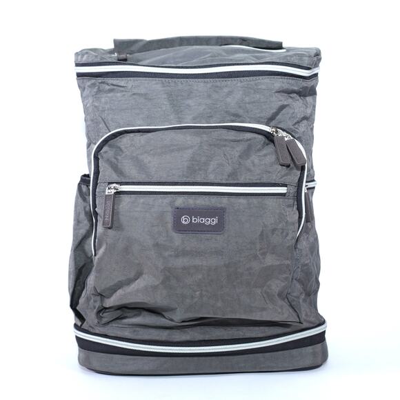 Biaggi Other - Biaggi Zipsack On The Go Backpack - Grey - NWT
